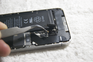 Protección de la antena GSM del iPhone 4S