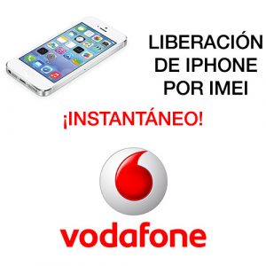 liberar iPhone por IMEI de Vodafone instantáneo